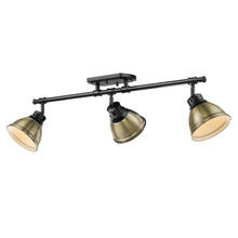  3602-3SF BLK-AB - Duncan Semi-Flush - Track Light